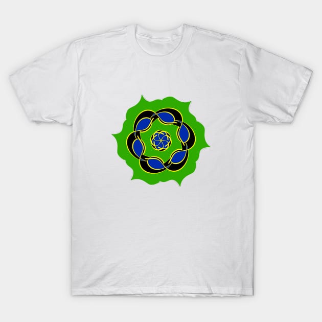 ABSTRACT CIRCULAR DRAWING. SAMER BRASIL T-Shirt by Samer Brasil